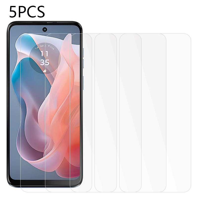 5PCS For Motorola Moto G04 4G / G24 4G Tempered Glass Screen Protector 2.5D No-Bubble 5PCS For Motorola Moto G04 4G / G24 4G Tempered Glass Screen Protector 2.5D No-Bubble